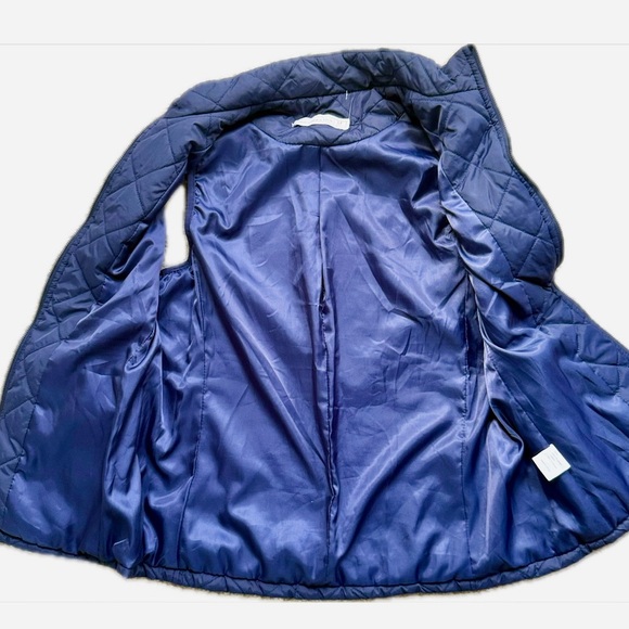 Abercrombie & Fitch Navy Quilted Puffer Vest | Classic A&F Vest - Picture 8 of 11